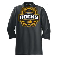 Ladies Silk Touch 3/4 Sleeve Polo Thumbnail