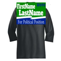 Ladies Silk Touch 3/4 Sleeve Polo Thumbnail