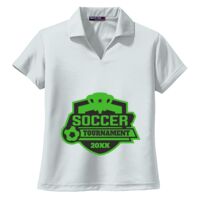 Ladies Dri Mesh ® V Neck Polo Thumbnail