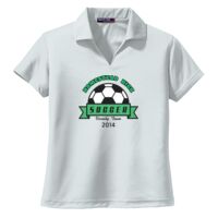 Ladies Dri Mesh ® V Neck Polo Thumbnail