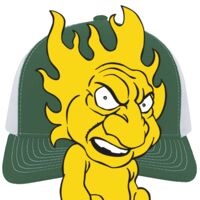 Contrast Stitch Trucker Snapback Thumbnail