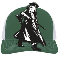 Contrast Stitch Trucker Snapback Thumbnail