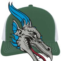Contrast Stitch Trucker Snapback Thumbnail