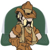 Contrast Stitch Trucker Snapback Thumbnail