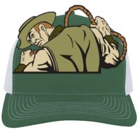 Contrast Stitch Trucker Snapback Thumbnail