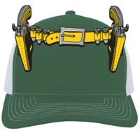 Contrast Stitch Trucker Snapback Thumbnail