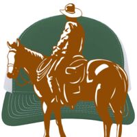 Contrast Stitch Trucker Snapback Thumbnail