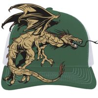 Contrast Stitch Trucker Snapback Thumbnail