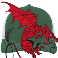 Contrast Stitch Trucker Snapback Thumbnail