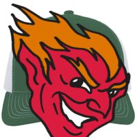 Contrast Stitch Trucker Snapback Thumbnail