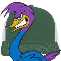Contrast Stitch Trucker Snapback Thumbnail