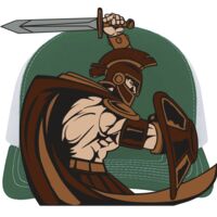 Contrast Stitch Trucker Snapback Thumbnail