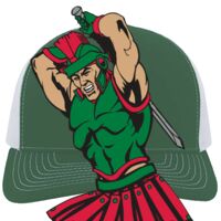 Contrast Stitch Trucker Snapback Thumbnail