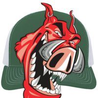 Contrast Stitch Trucker Snapback Thumbnail