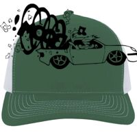 Contrast Stitch Trucker Snapback Thumbnail