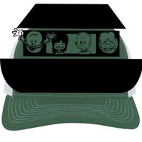 Contrast Stitch Trucker Snapback Thumbnail