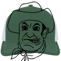 Contrast Stitch Trucker Snapback Thumbnail