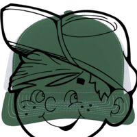 Contrast Stitch Trucker Snapback Thumbnail