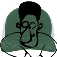 Contrast Stitch Trucker Snapback Thumbnail