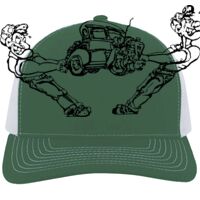 Contrast Stitch Trucker Snapback Thumbnail