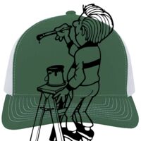 Contrast Stitch Trucker Snapback Thumbnail