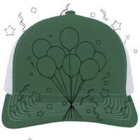 Contrast Stitch Trucker Snapback Thumbnail