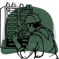 Contrast Stitch Trucker Snapback Thumbnail