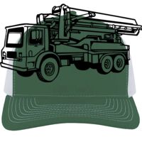 Contrast Stitch Trucker Snapback Thumbnail