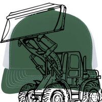 Contrast Stitch Trucker Snapback Thumbnail