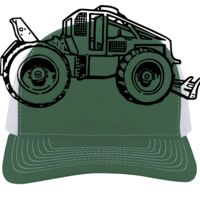 Contrast Stitch Trucker Snapback Thumbnail