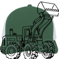 Contrast Stitch Trucker Snapback Thumbnail