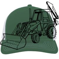 Contrast Stitch Trucker Snapback Thumbnail