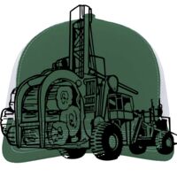 Contrast Stitch Trucker Snapback Thumbnail