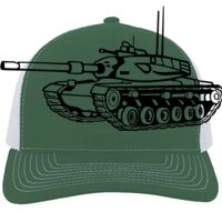 Contrast Stitch Trucker Snapback Thumbnail