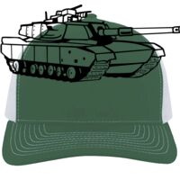 Contrast Stitch Trucker Snapback Thumbnail