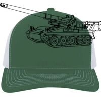 Contrast Stitch Trucker Snapback Thumbnail