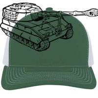 Contrast Stitch Trucker Snapback Thumbnail