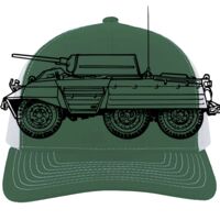 Contrast Stitch Trucker Snapback Thumbnail