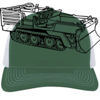 Contrast Stitch Trucker Snapback Thumbnail