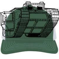 Contrast Stitch Trucker Snapback Thumbnail