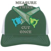 Contrast Stitch Trucker Snapback Thumbnail