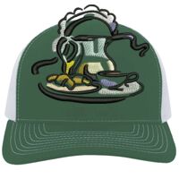 Contrast Stitch Trucker Snapback Thumbnail