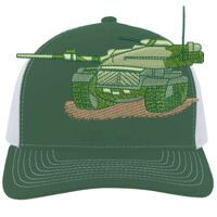 Contrast Stitch Trucker Snapback Thumbnail