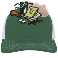 Contrast Stitch Trucker Snapback Thumbnail