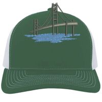 Contrast Stitch Trucker Snapback Thumbnail