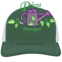 Contrast Stitch Trucker Snapback Thumbnail