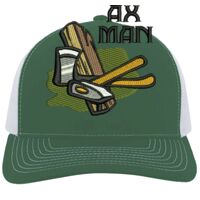 Contrast Stitch Trucker Snapback Thumbnail