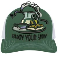 Contrast Stitch Trucker Snapback Thumbnail