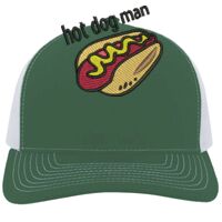 Contrast Stitch Trucker Snapback Thumbnail