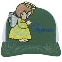 Contrast Stitch Trucker Snapback Thumbnail